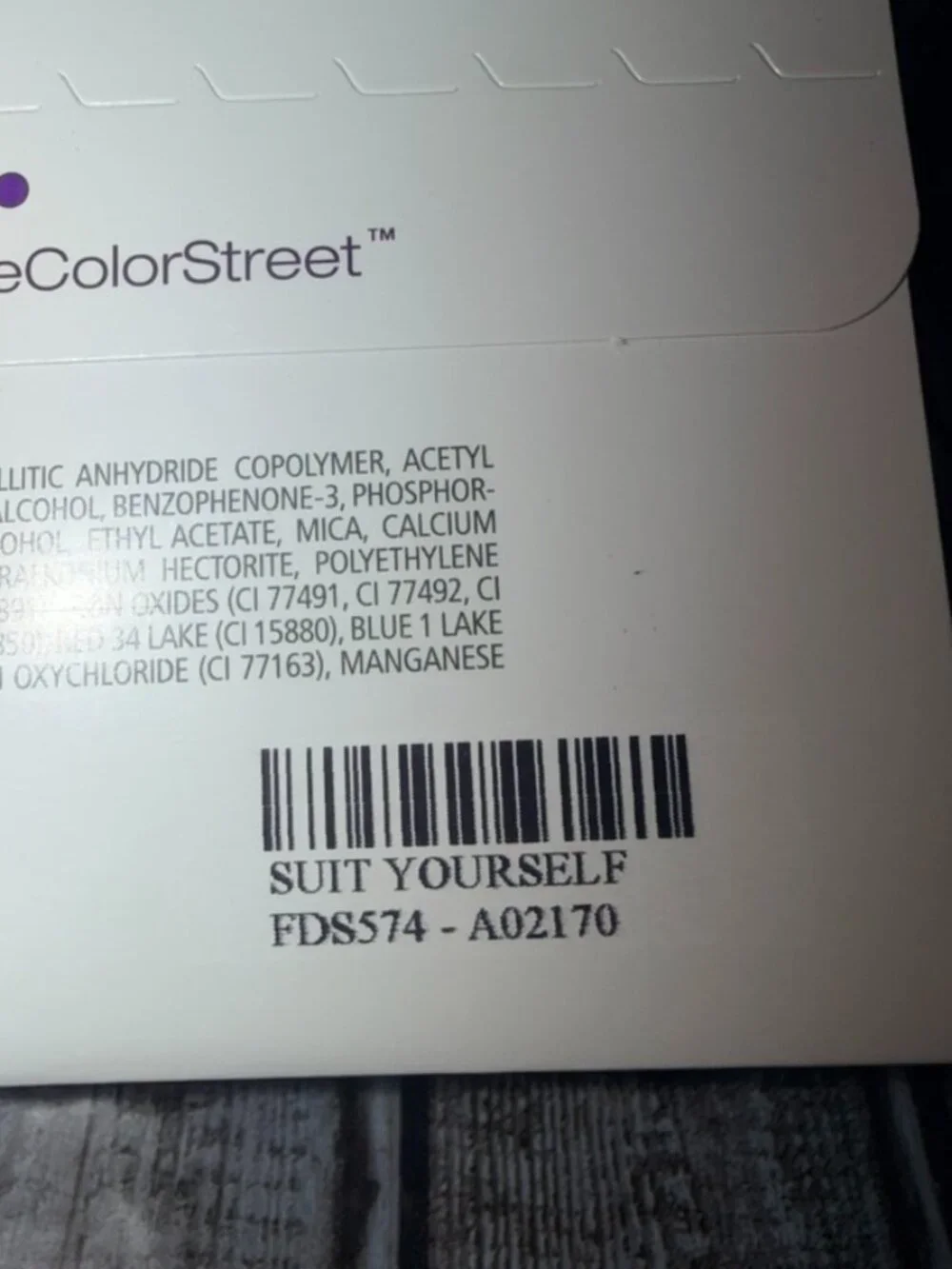 Suit Yourself Color Street Nail Polish‎ Strips Retired Teal Houndstooth Design